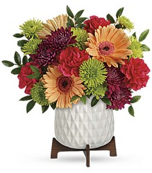 Mid Mod Brights Bouquet from Carl Johnsen Florist in Beaumont, TX